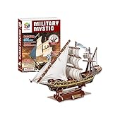 ZValueDesign DIY 3D Puzzle, Sailing Boat Building Jigsaw