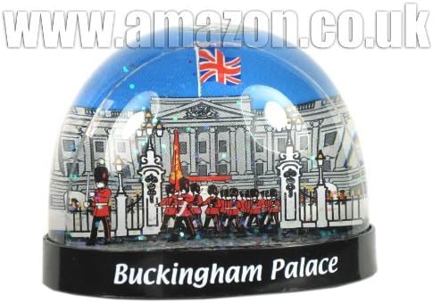 Snowstorm (Glitter) detailing London Buckingham Palace, London Collectable Souvenir by Snowstorms