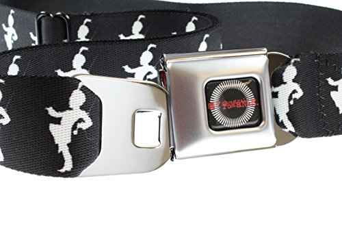 My Chemical Romance Sunburst Logo Seatbelt Belt-Holds Pants Up