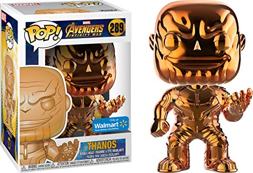 Funko POP! Marvel Avengers Infinity War - Orange Chrome Thanos Exclusive