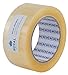 Packing Tape Adhesive Clear PVC Roll for Moving Shipping and Packaging Boxes by Royal Imports, 2.0 Mil (2