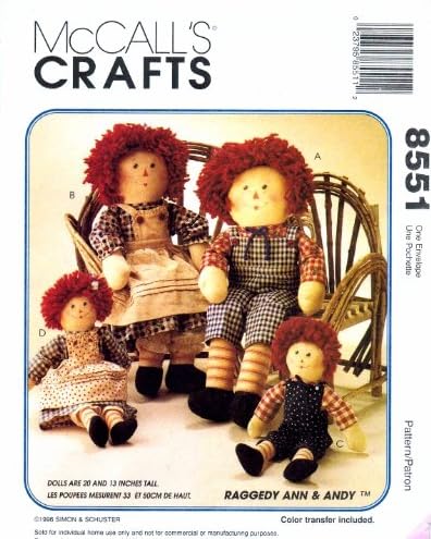 amazon raggedy ann and andy dolls