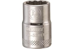 DEWALT DWMT74530OSP 12 Point 3/8" Drive Socket 7/16" SAE