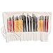 Colore Art Paint Brushes With Nylon Wrapping Case - Complete PACK of 36 Professional Grade Paint Brush Set - 12 Acrylic, 12 Oil & 12 Watercolor Paintbrushes - Lightweight and Durable Painting Supplies
