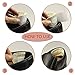 Heel Grips Pads Liner for Loose Shoes,Leather High Heel Pads for Shoes Too Big,High Heel Inserts for Women Men Anti Slip Blister, High Heel Insoles,3 Pairs (Grey, Thick)