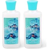 Vital Luxury Signature Body Lotion Set, Enriched with Vitamin E and Shea Butter, Pack of 2, 10 Fl Oz Each (Cool White Musk)