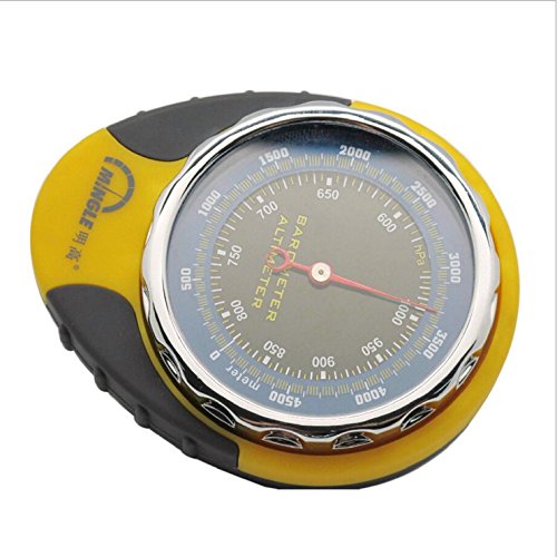 Four - in - one altitude meter ( altimeter / thermometer / compass / barometer ) bkt 381