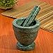 Evco International Creative Home R Marble Mortar/Pestle, Green