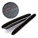 Sebikam 2 PCS Car Pocket Organizer & Car Seat Gap Filler - Car Seat PU Leather Console Gap Filler & Side Pocket - Auto Console Storage for Phones, Keys – Durable Console Side Pocket (Black)