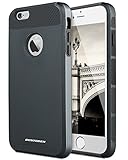 iPhone 7 Case, BENTOBEN Slim Fit Hybrid Shockproof Case Cover for iPhone 7 (4.7 Inch) Dual Layered Hard Plastic Shell and Soft TPU, Black