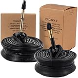 Projekt Bicycle Inner Tube, 48mm, Schrader Valve, 700x28-32c (27x1-1/8 1-1/4), 2-Pack
