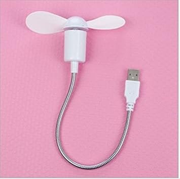 Rubility® Mini USB abanico de mesa plegable con ventilador de ...