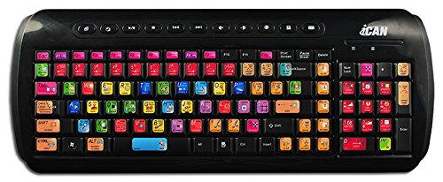 NEW ADOBE PHOTOSHOP KEYBOARD STICKER FOR DESKTOP, LAPTOP AND NOTEBOOK