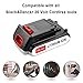 Energup [Upgraded] 2 Pack 20v 2500mAh Lithium-Ion Replacement Battery for Black&Decker LBXR20 LB20, LBX20 Cordless Tool Battery