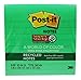 Post-it Recycled Super Sticky Notes, 2x Sticking Power, 4 in x 4 in, Bora Bora Collection, Lined, 6 Pads/Pack, 90 Sheets/Pad (675-6SST) primary