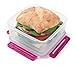 Rubbermaid LunchBlox Leak-Proof Entree Lunch Container, Small, 2.6 Cup, Beet Red