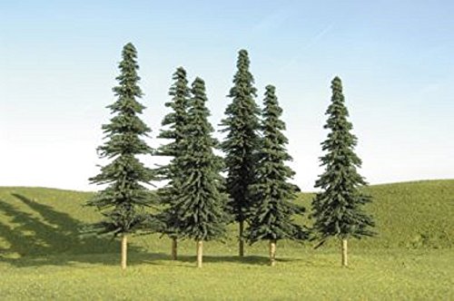 Bachmann Industries Scene Scapes Trees 4"- 6" Spruce Trees Train