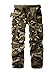 AKARMY Men's Casual Cargo Pants Military Army Camo Pants Combat Work Pants with 8 Pockets M Camouflage 32