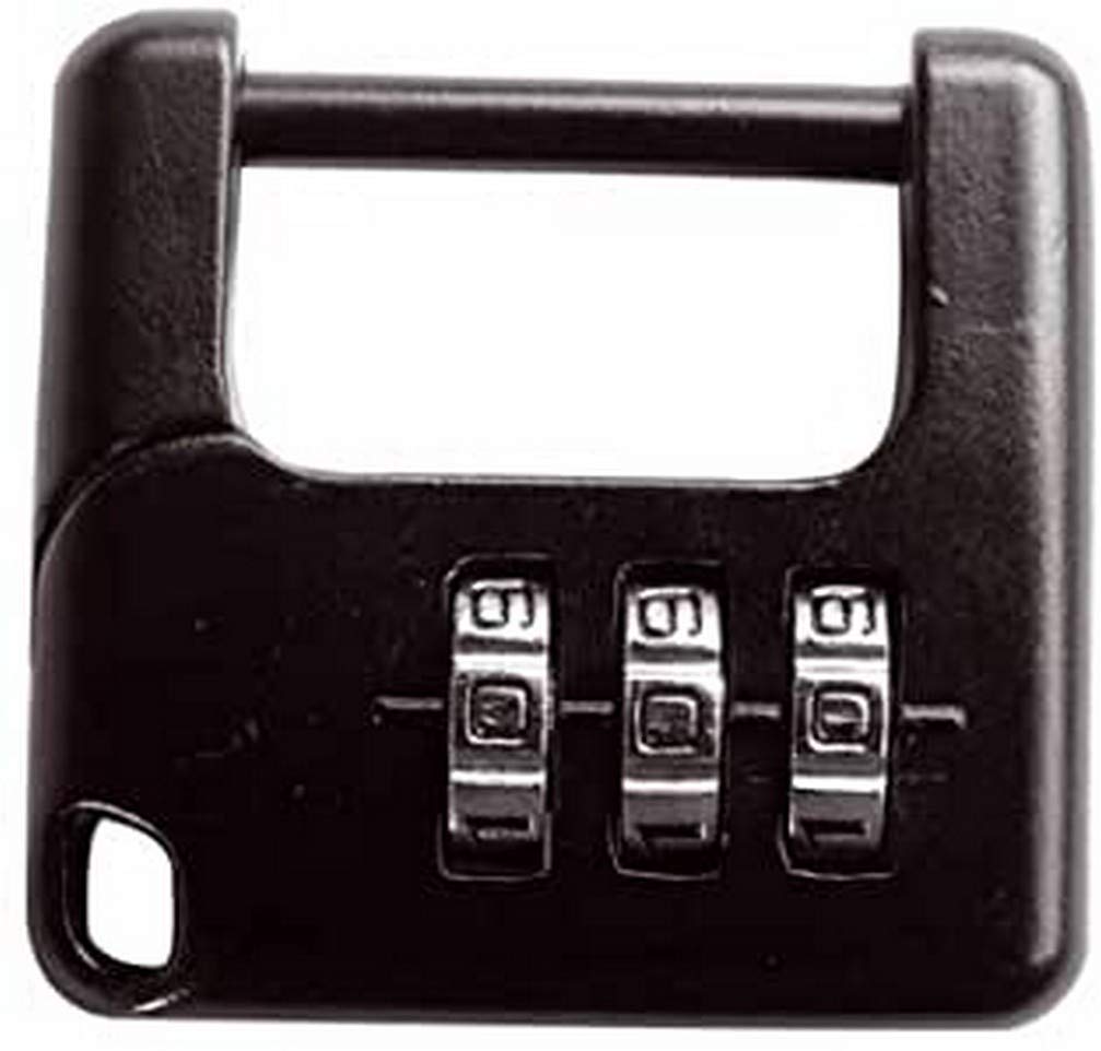 Mil-Tec Miltec Combination Padlock Adult Unisex, Black, One Size