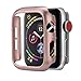 BabiQ for Apple Watch 4 44mm Cover Case, Ultra Thin PC Spraying Cases Protective Bumper Case Cover for Apple Watch 4 44mm (Rose Gold)