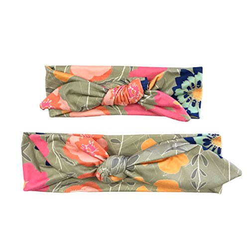 Wrapables Mommy & Me Boho Headband, Floral