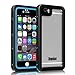 Temdan 33ft/10m Deep Floatable Waterproof Case for iPhone 6/6s(4.7inch) with Kick Stand and Float Strap-Blue/Clear