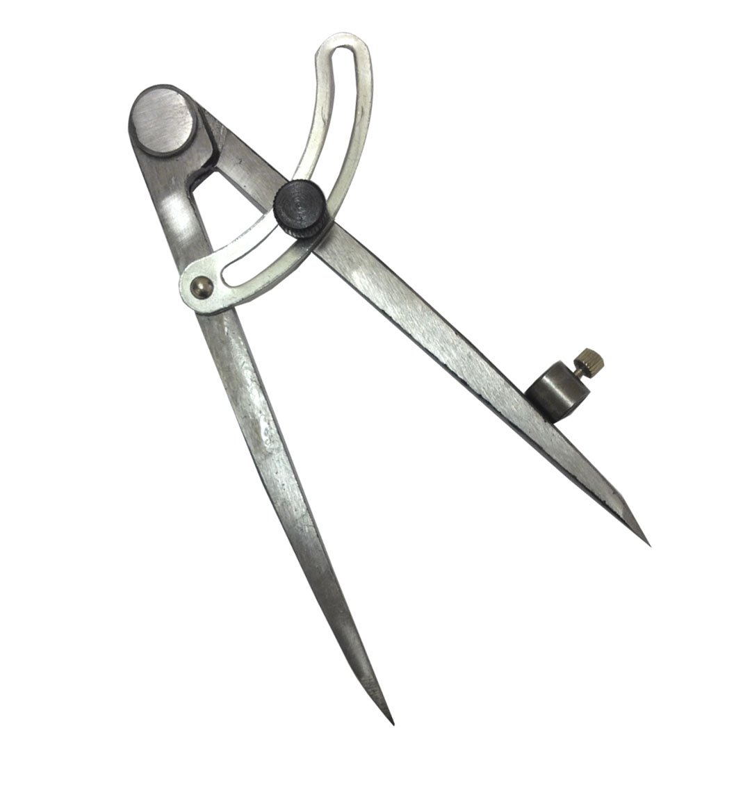 QUIX 6" Long Locking Compass For Drawing Perfect Circles In Many Sizes