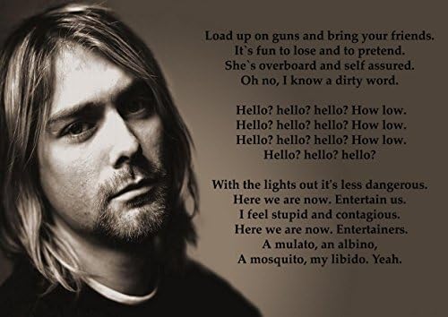 Get Nirvana Smells Like Teen Spirit Lyrics Great Rock Metal For iPhone Wallpaper Nirvana Smells Like Teen Spirit Lyrics Great Rock Metal Free