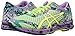ASICS Women's Gel-Noosa Tri 11 Running Shoe, Patina Green/Flash Yellow/Violet, 8 M US