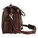 Texbo Men's Thick Cowhide Leather 16 Inch Laptop Shoulder Messenger Bag Briefcase Tote