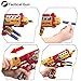 POKONBOY Foam Dart Gun Toy Gun - 2 Sets Super Hero Toy Guns with 40 Pack Refill Foam Bullet Darts and 2 Targets