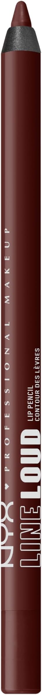 NYX Matte Lip Liner Transfer-Proof Long-Lasting Loud 12 On A Mission