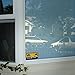 Quality Clever Security Camera Sticker CCTV Warning, Pack of 10 - UV & Weather Resistant Decal Label for Home Windows, Car, & More - Deter Criminals and Prevent Stealing - Smile You're On Camera Label