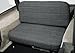 SmittyBilt STANDARD RR SEAT DEN BLK - SB8015N