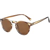 Gleyemor Kids Polarized Cute Round Sunglasses for Kids Girls Boys Age 3-8