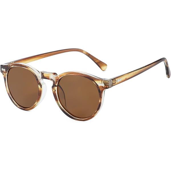Amazon.com: Sunglasses for Men Women Tortoiseshell Tan Brown  display picture 1