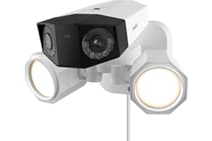 REOLINK 4K Dual-Lens Floodlight Security Camera, Outdoor PoE IP Camera with 180° Ultra-Wide Angle, 1800 Lumen Floodlight, Human/Vehicle/Pet Detection, Two Way Talk, Waterproof, Duo Floodlight PoE