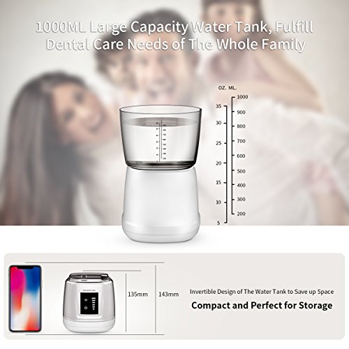 5 Frequency+Irrigator+1000ML+Invertible+Water+Tank+BROADCARE+Household