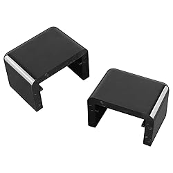 Hood Rest Bumper Bushing Channel Slide on 2 Pack