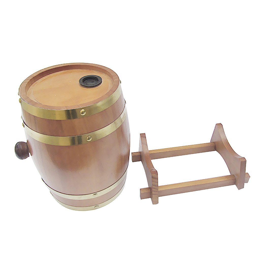 Roble como se Describe Homyl Barril De Vino De Madera De Roble De 1.5L