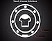 Motorbike Racing Fiber Fuel Gas Cap cover Tank Protector Pad Sticker Decal For Honda CBR 600 F2 / F3 / F4 / F4i / F5