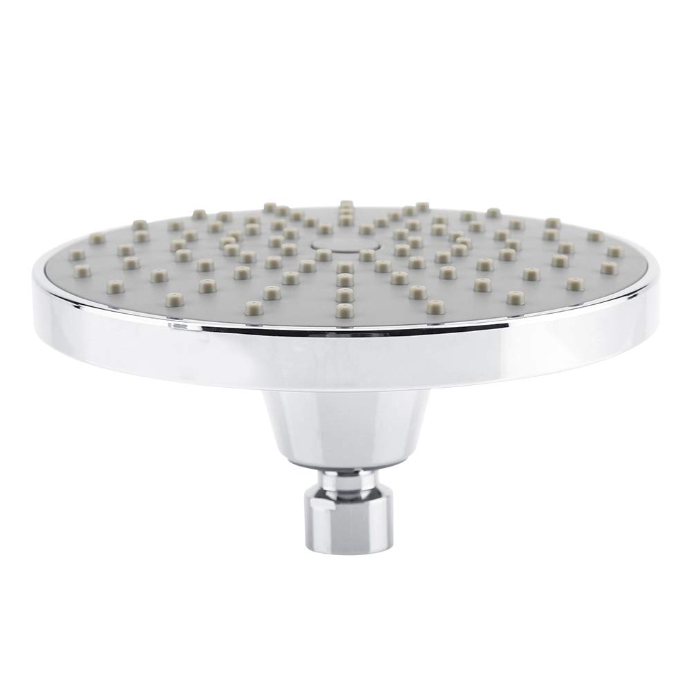 6 inch High Pressure Rainfall Shower Head with Self-Cleaning Silicone Nozzles Suitable for Standard Shower Arms Easy Installation for Bathroom Renovation or Daily Use
