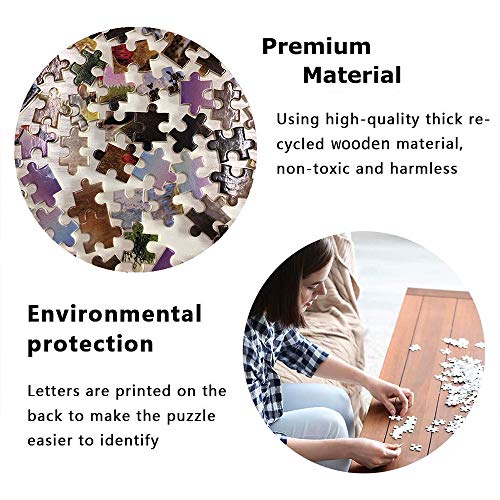 ANDSTON 1000 Piece Jigsaw Puzzle for Kids Adult, Large Educational Intellectual Paintings Puzzle Game Toys Gift for Home Wall Decoration