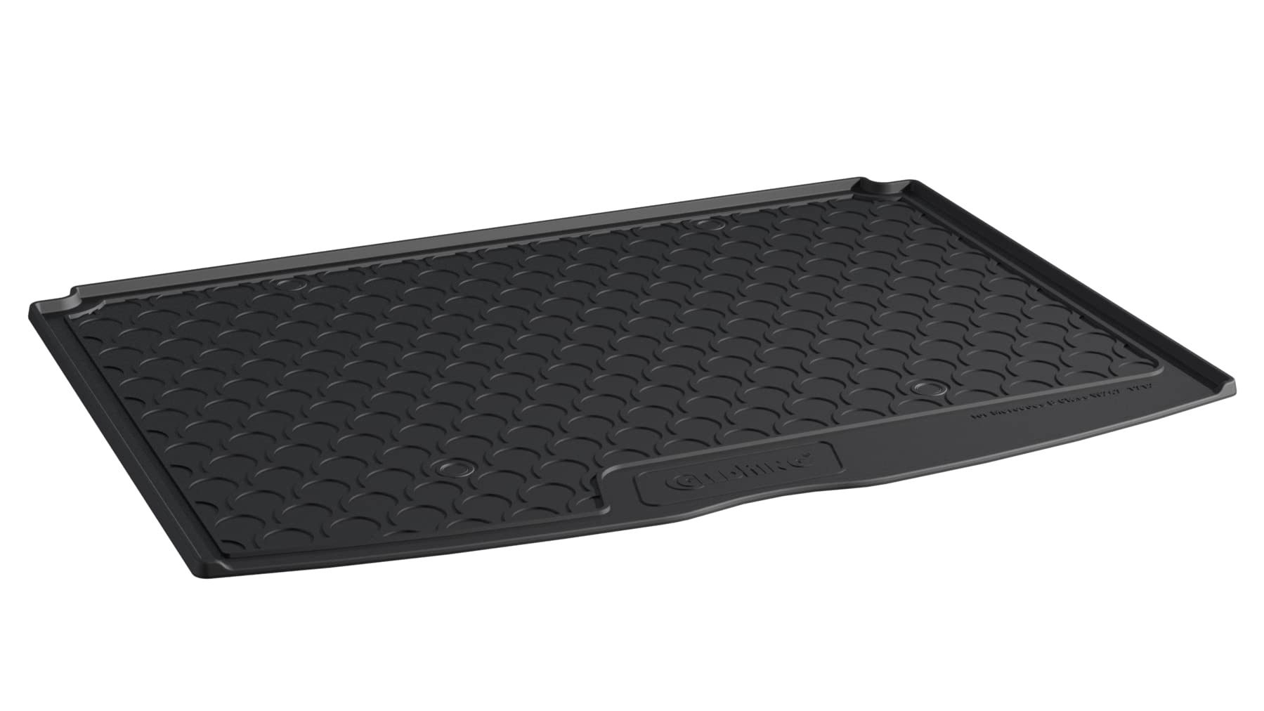 Gledring Rubbasol (Rubber) Boot Mat compatible with Mercedes B-Class W247 2019- (Upper variable floor)
