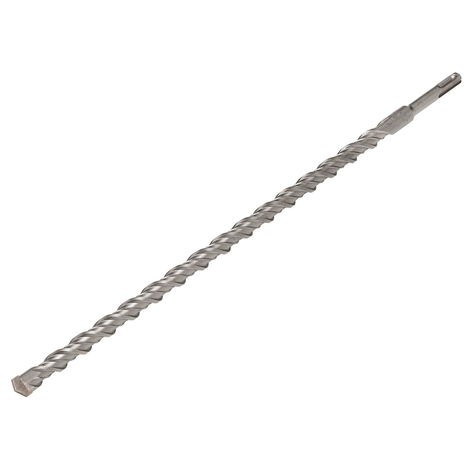 Draper SDS Plus Drill Bit, 16.0 x 450mm -13858 - Tungsten Carbide Tip, Double Flute, For Concrete, Masonry, Brick, Stone, Granite