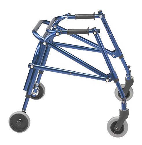 Inspired by Drive Nimbo 2G Lightweight Posterior Walker, Knight Blue, Small - Thumbnail 3