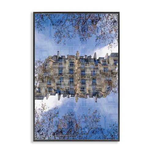 Stupell Industries Architecture Reflections Surrealism Black Framed Giclee Art…