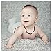 Amber Crown Baltic Amber Teething Bracelet / Anklet for Babies (Honey Color) - Anti Inflammatory, Drooling & Teething Pain Reduce - Certificated Premium Quality Baltic Amber Jewelry