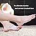 Bunion Corrector Splint Relief Regulator - Heel Spur Pads Foot Protector Guard Toe Sleeve Cushions Tailors for Plantar Fasciitis Separator Straightener Support for Prevent Calluses Blisters (4 pairs)