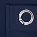Deconovo Grommet Window Curtain Blackout Curtain for Nursery Room 52 Inch by 84 Inch Navy Blue 1 Panel